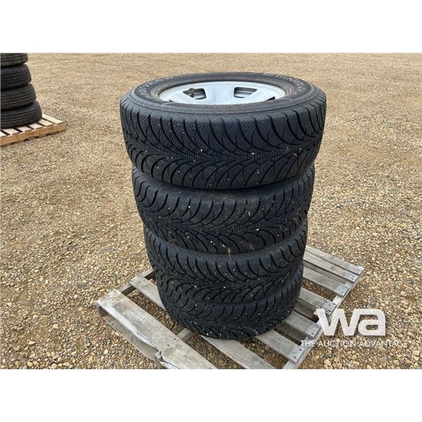 (4) GOODYEAR ULTRA GRIP 275/65R18 TIRES & RIMS