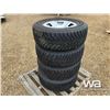 Image 3 : (4) GOODYEAR ULTRA GRIP 275/65R18 TIRES & RIMS