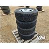 Image 4 : (4) GOODYEAR ULTRA GRIP 275/65R18 TIRES & RIMS