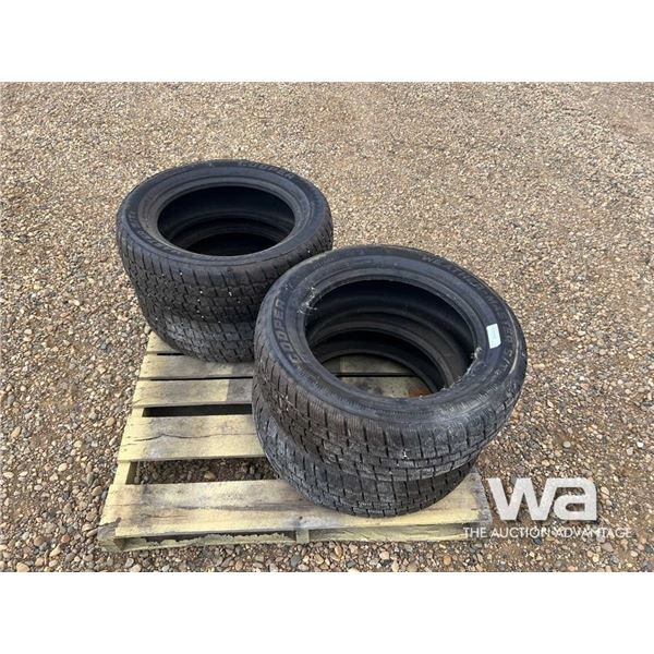(4) COOPER 215/60R17 TIRES