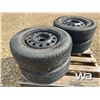 Image 3 : (4) BRIDGESTONE P205/70R15 TIRES & RIMS