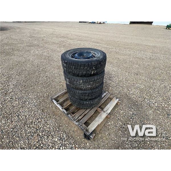 (4) ARCTIC CLAW 235/70R16 TIRES & RIMS