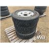 Image 4 : (3) LT265/70R17 TIRES & RIMS