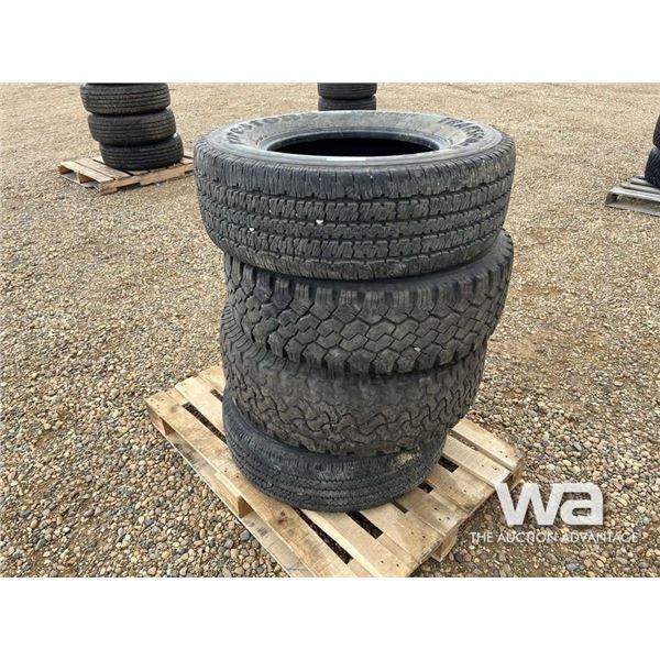 (4) 17" TIRES & RIMS