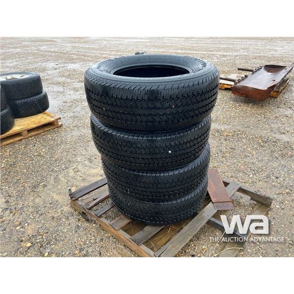 (4) UNUSED CONTINENTAL CONTITRAC 275/65R18 TIRES