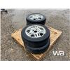 Image 2 : (4) CONTINENTAL TOURING CONTACT 195/60R15 TIRES &