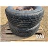 Image 3 : (2) GENERAL P255/70R17 TIRES & RIMS