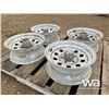 Image 5 : (4) 5 HOLE 15" TIRE RIMS