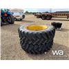 Image 2 : (2) GOODYEAR DYNA TORQUE 18.4R38 TRACTOR TIRES