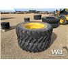 Image 3 : (2) GOODYEAR DYNA TORQUE 18.4R38 TRACTOR TIRES