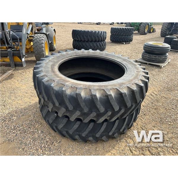 (2) FIRESTONE 480/80R42 TRACTOR TIRES