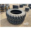Image 1 : (2) FIRESTONE 480/80R42 TRACTOR TIRES