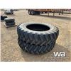 Image 6 : (2) FIRESTONE 480/80R42 TRACTOR TIRES