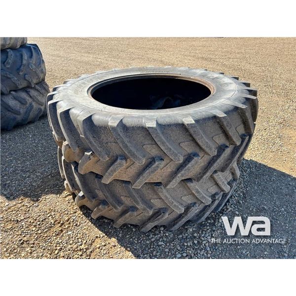 (2) MICHELIN 18.4-42 TRACTOR TIRES