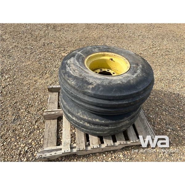 (2) FIRESTONE 11.00-16 TRACTOR STEERING TIRES