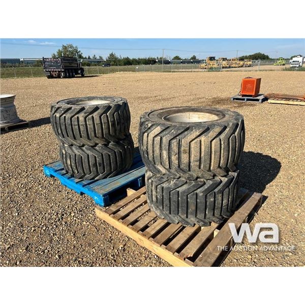 (4) 33X15.5-16.5 GENIE TIRES