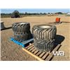 Image 1 : (4) 33X15.5-16.5 GENIE TIRES