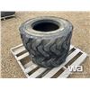 Image 2 : (2) GALAXY 12x16.5 SKID STEER TIRES