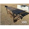 Image 4 : 7X2.5 FT. STEEL SHOP TABLE W/VICE