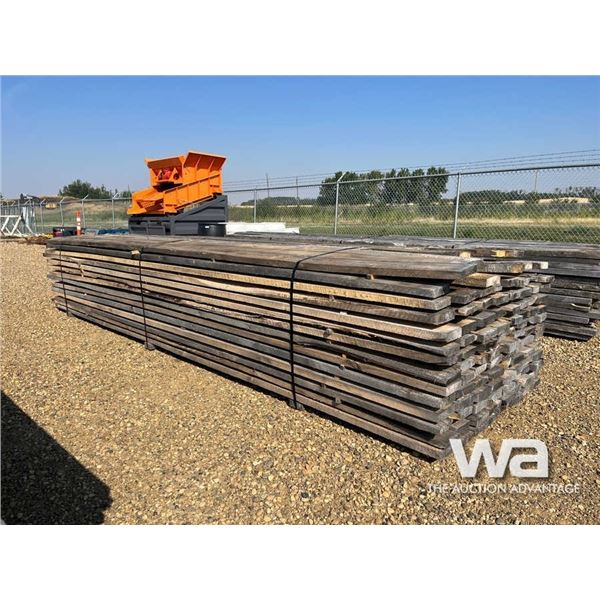LIFT OF ROUGH 2X6X16' POPLAR LUMBER