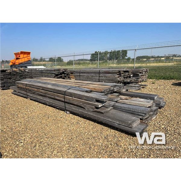 LIFT OF ROUGH 2X8 & 2X10 POPLAR LUMBER