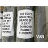 Image 3 : (UNUSED) (4) ROLLS 125 SQ.FT. RUBBER FLOORING