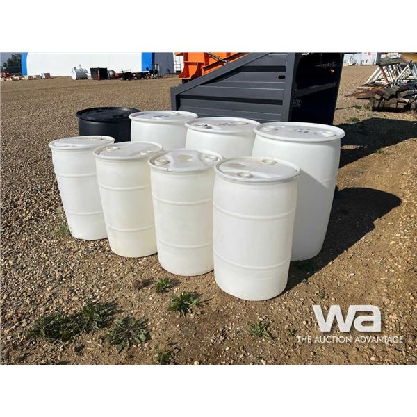(8) RAIN BARRELS