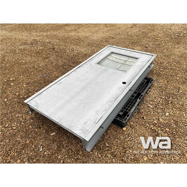 82"x40"x8' METAL DOOR & FRAME