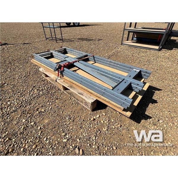 15FT LIGHT BLUE SHELVING UNIT