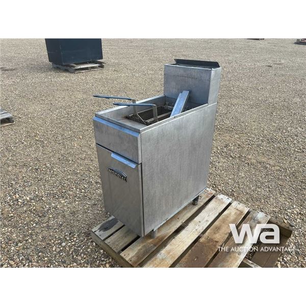 IMPERIAL 2 BASKET GAS DEEP FRYER