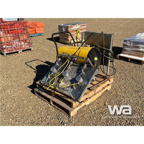 FOTERIA 45 KW HEAT, (2) CATADYNE HEATS