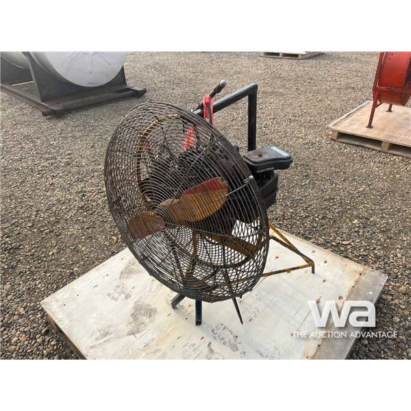 BRUSH FAN WITH MOTOR