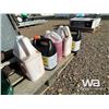 Image 6 : YARD TOOLS, CAMP HEATER, OILS & LUBES