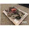 Image 1 : PALLET OF STRAPS, CHAINS