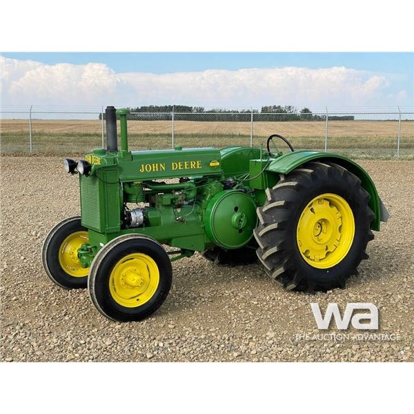 JOHN DEERE UNSTYLED AR 2WD ANTIQUE TRACTOR