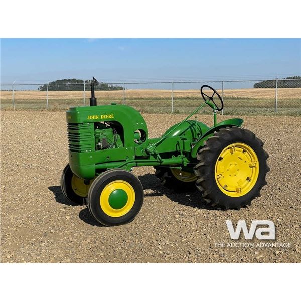 JOHN DEERE L 2WD ANTIQUE TRACTOR