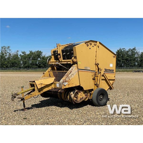 VERMEER 605H ROUND BALER