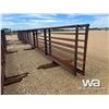 Image 3 : (5) FREESTANDING 6 X 24 FT. LIVESTOCK PANELS
