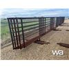 Image 2 : (5) FREESTANDING 6 X 24 FT. LIVESTOCK PANELS