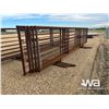Image 4 : (5) FREESTANDING 6 X 24 FT. LIVESTOCK PANELS