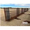 Image 4 : (5) FREESTANDING 6 X 24 FT. LIVESTOCK PANELS