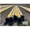 Image 3 : (5) PCE. 10 x 60 FT. YELLOW JACKET PIPE