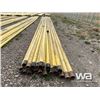 Image 3 : (20) PCE. 4 1/2 X 60 FT. YELLOW JACKET PIPE