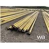 Image 2 : (20) PCE. 4 1/2 x 60 FT. YELLOW JACKET PIPE