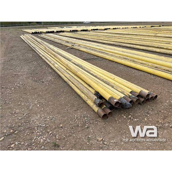 (20) PCE. 4 1/2 X 60 FT. YELLOW JACKET PIPE