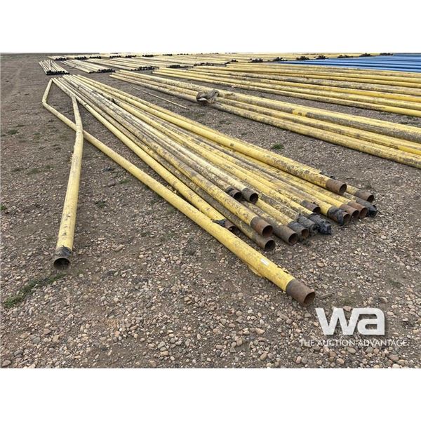 (20) PCE. 4 1/2 X 60 FT. YELLOW JACKET PIPE