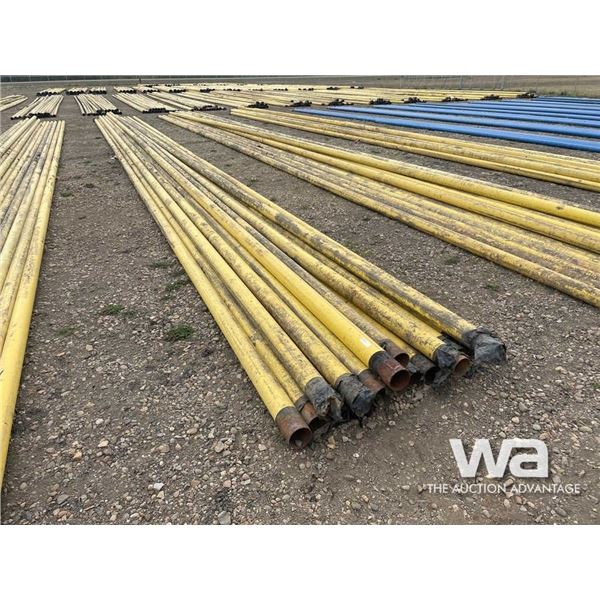 (20) PCE. 4 1/2 X 60 FT. YELLOW JACKET PIPE