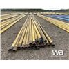 Image 3 : (20) PCE. 4 1/2 X 60 FT. YELLOW JACKET PIPE