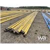 Image 2 : (20) PCE. 4 1/2 X 60 FT. YELLOW JACKET PIPE