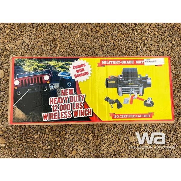 (UNUSED) 12,000LB WIRELESS WINCH